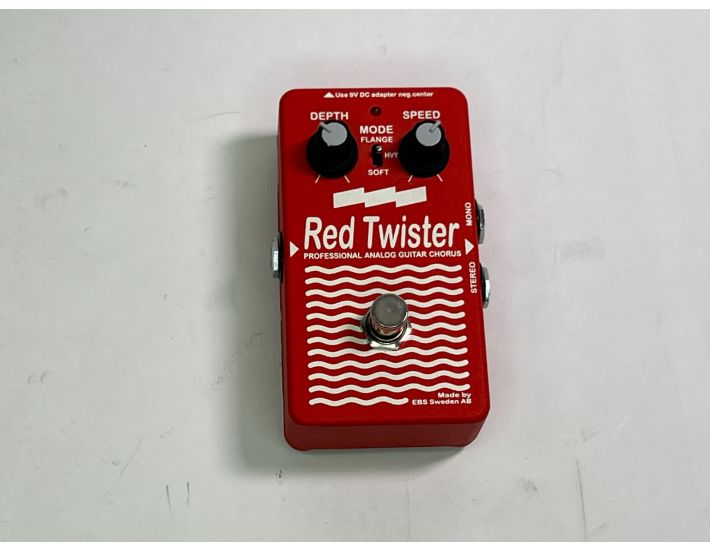 EBS Sweeden Red Twister Chorus Flange Used Guitar Pedal ( Ramon