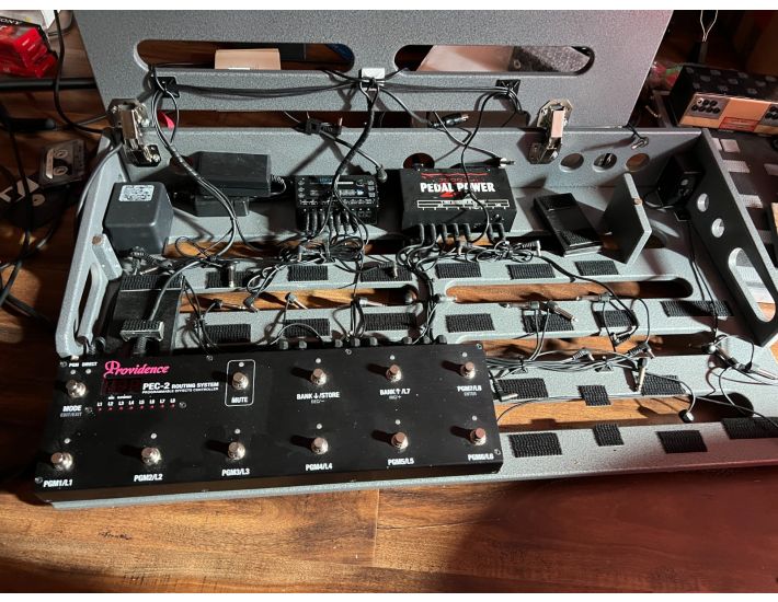 Providence PEC-2 Complete with Pedal Board & Power Distribution