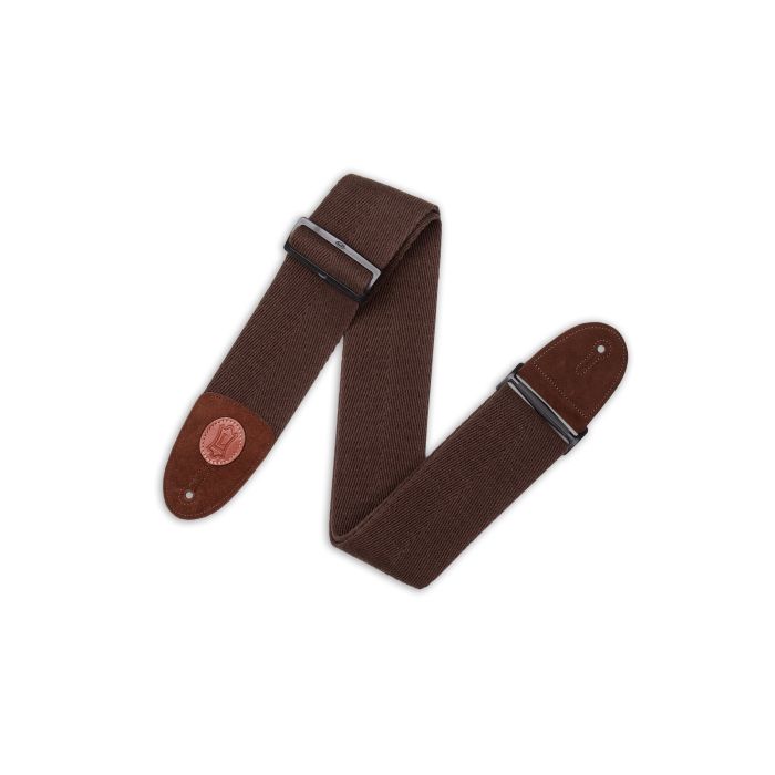 Levy's Bass Guitar Straps MSSC4-BRN Brown Guitar Strap