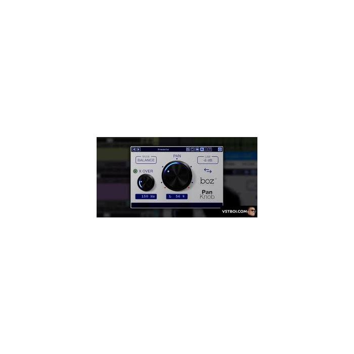 Boz Pan Knob Software Plug-In "Electronic Delivery"