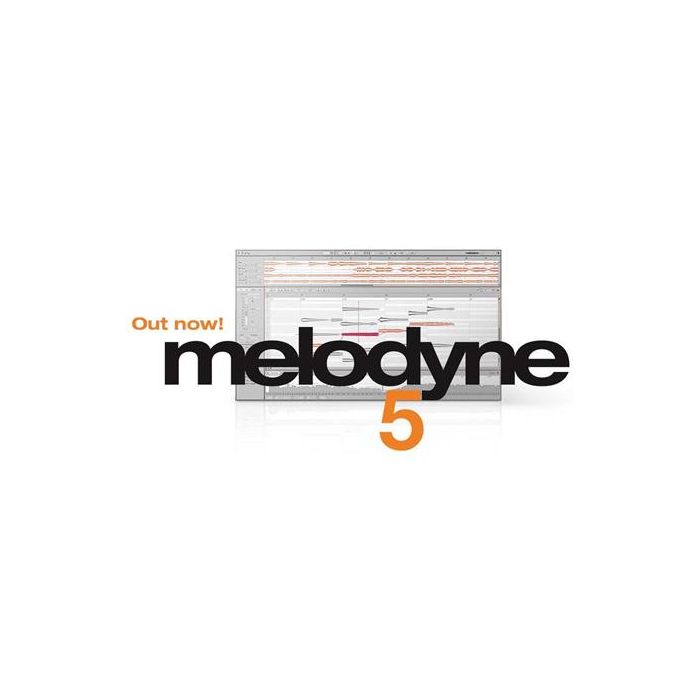 Celemony Melodyne 5 Studio Software Electronic Delivery