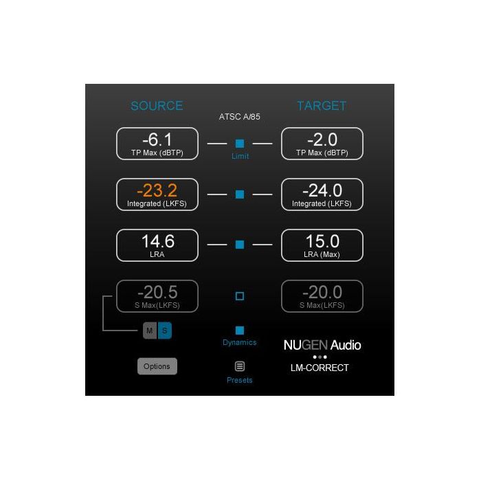 Nugen LM-Correct Upgrade