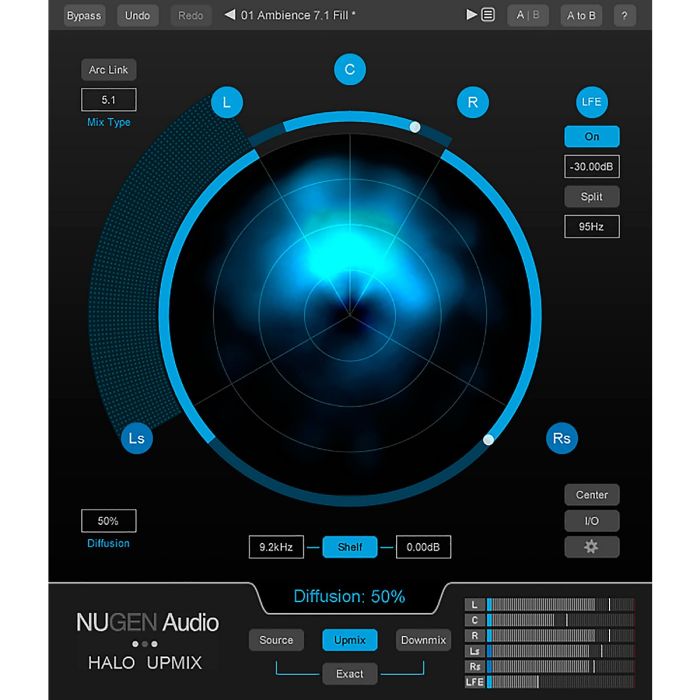 Nugen Halo Upmix w 3D Ext