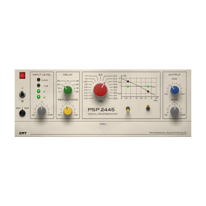 PSP 2445 EMT Reverb Plug In