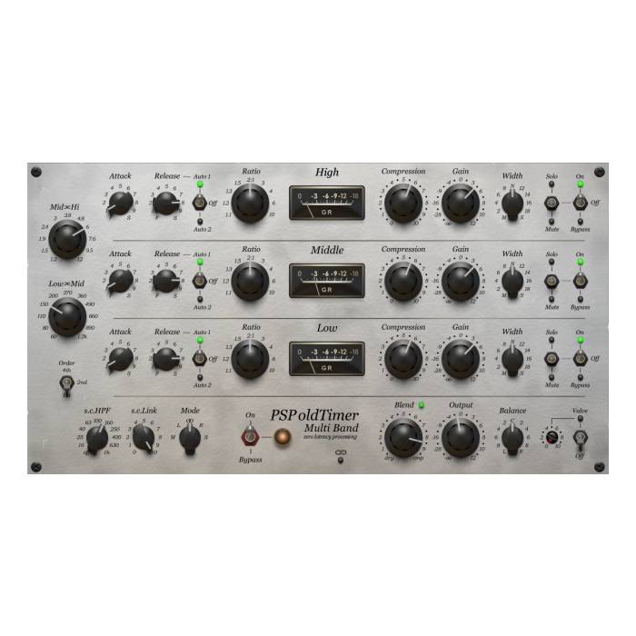 PSP oldTimerMB Vintage-style Multi-band Compressor
