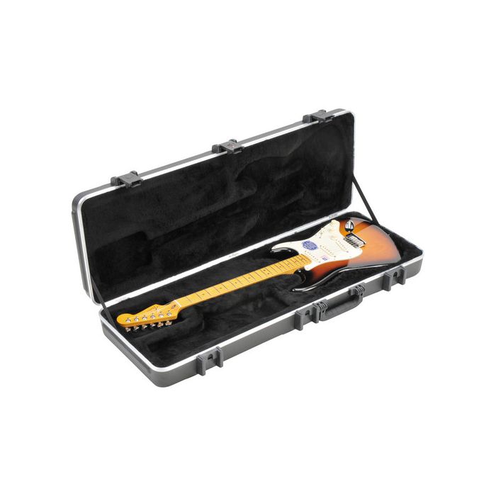 SKB 1SKB-66PRO Rectangular Strat/Tele Hardshell TSA Flight Electric Guitar Case