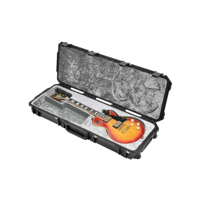 SKB 3i-4214-56 iSeries Waterproof Flight Case for Gibson Les Paul Guitar