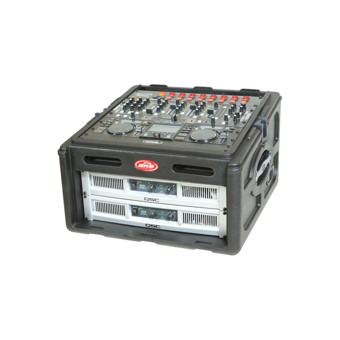 SKB 1SKB-R104 10 x 4 Compact Audio Rig and DJ TSA Flight Travel Rack Case