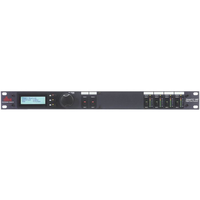 DBX ZonePRO 640v Digital Zone Processor
