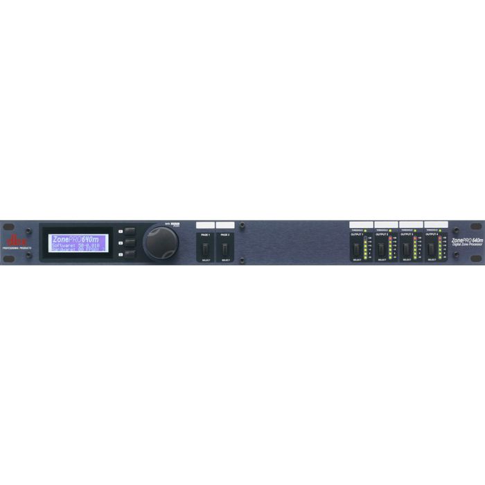 DBX ZonePRO 640mv Digital Zone Processor