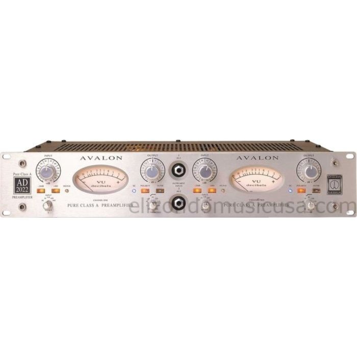 Avalon AD2022 Pure Class A Dual Mono Microphone Preamplifier