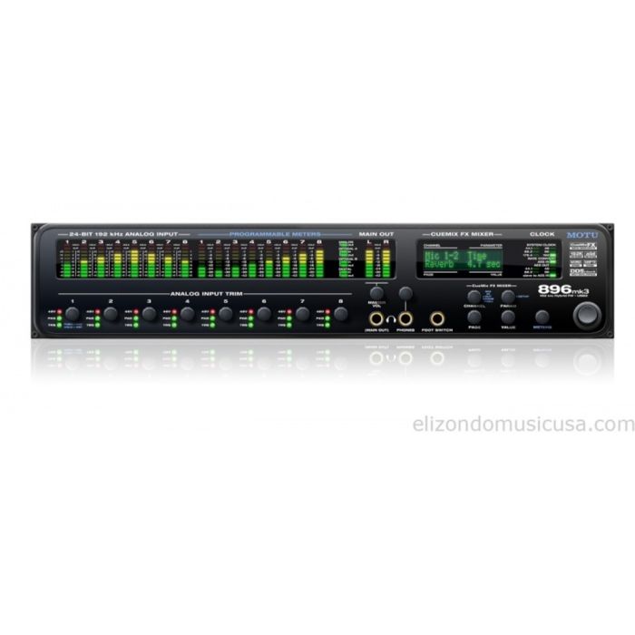 MOTU 896mk3 Hybrid 28x30 FireWire/USB 24-bit/192kHz Audio Interface