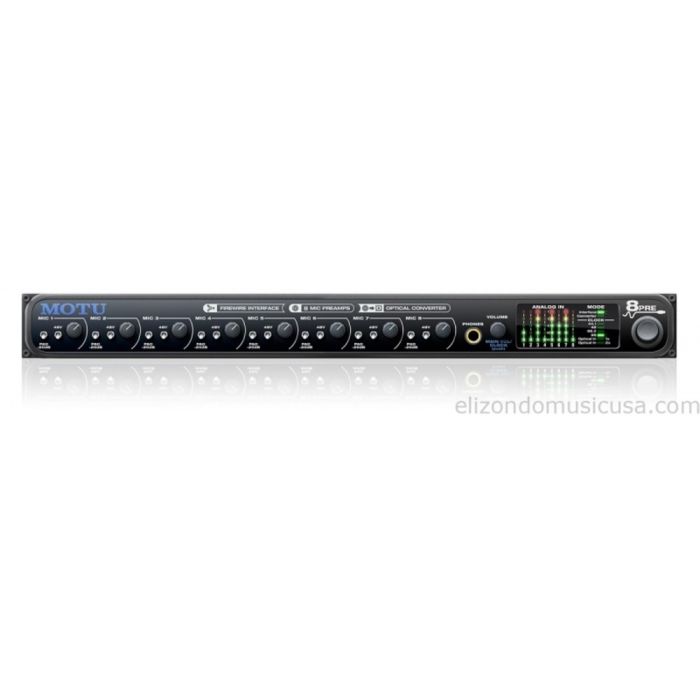 Motu 8Pre 16-in/12-out FireWire Audio Interface