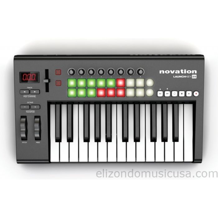 Novation Launchkey 25 USB/iOS MIDI Keyboard Controller 25 Keys