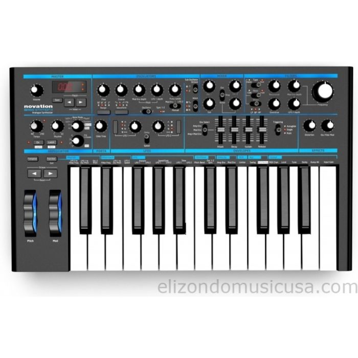 Novation Bass Station II 25-key Analog Synthesizer