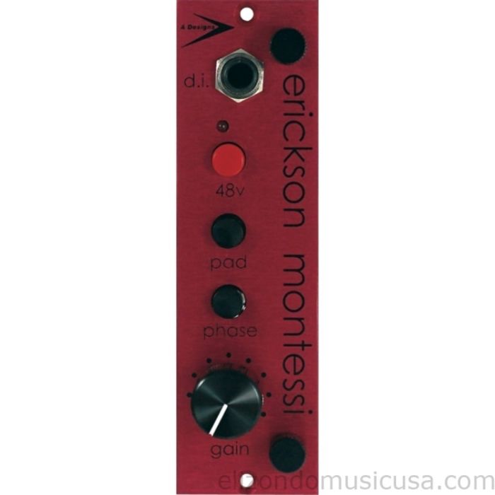 A Designs EM-Red 500 Series Preamp Module