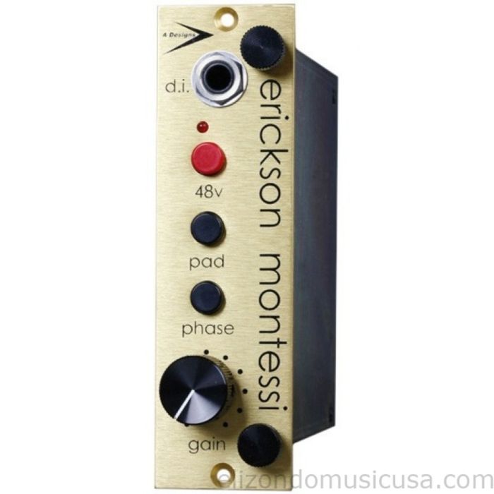 A-Designs Audio EM-Gold Single-channel 500 Series mic pre/DI