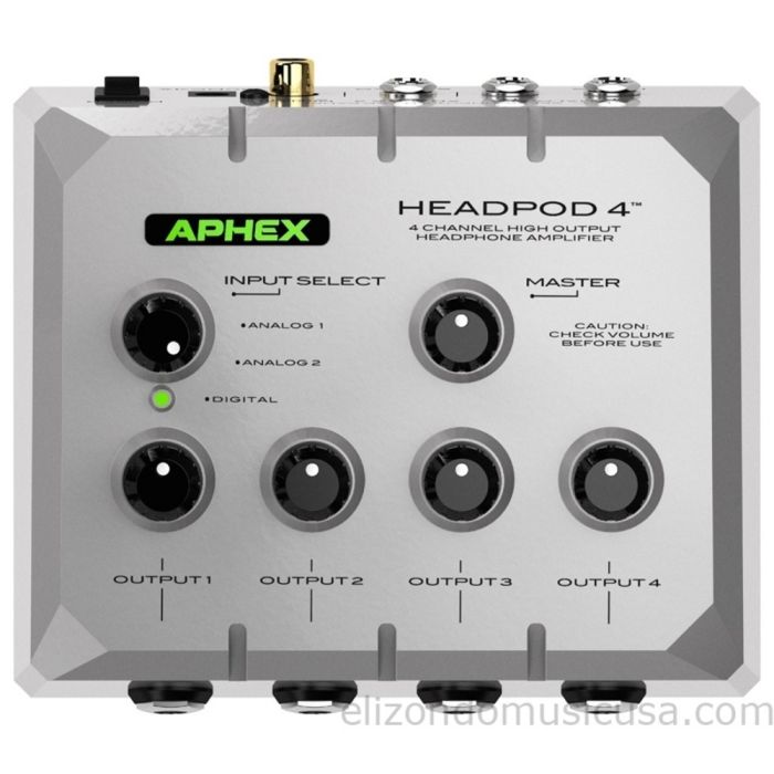 Aphex HeadPod 4 Portable 4-channel Headphone Amplifier