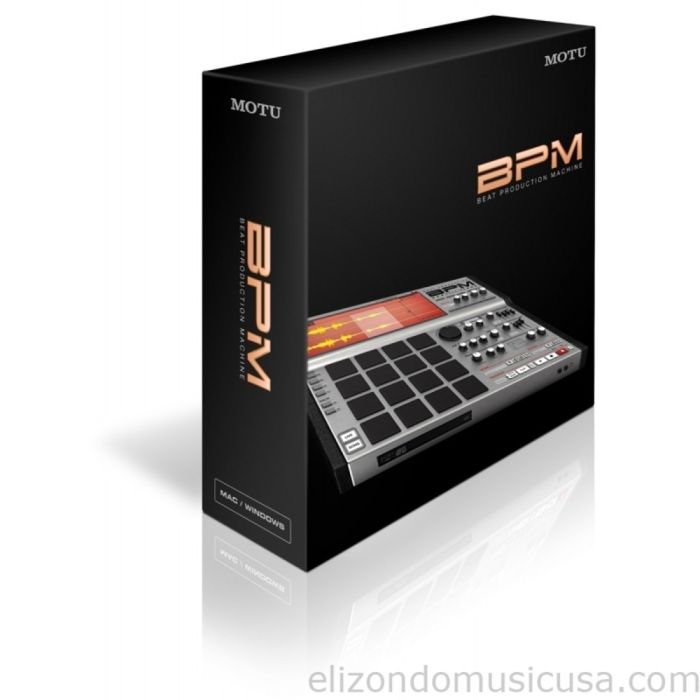 MOTU BPM 1.5 Beat Production Machine Urban Rhythm Instrument Software