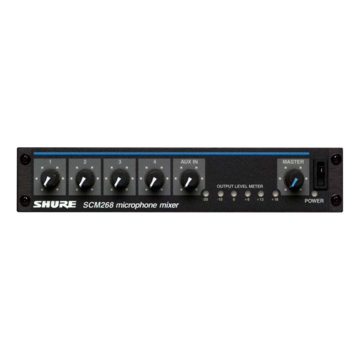 SHURE SCM268 4-Channel Microphone Mixer