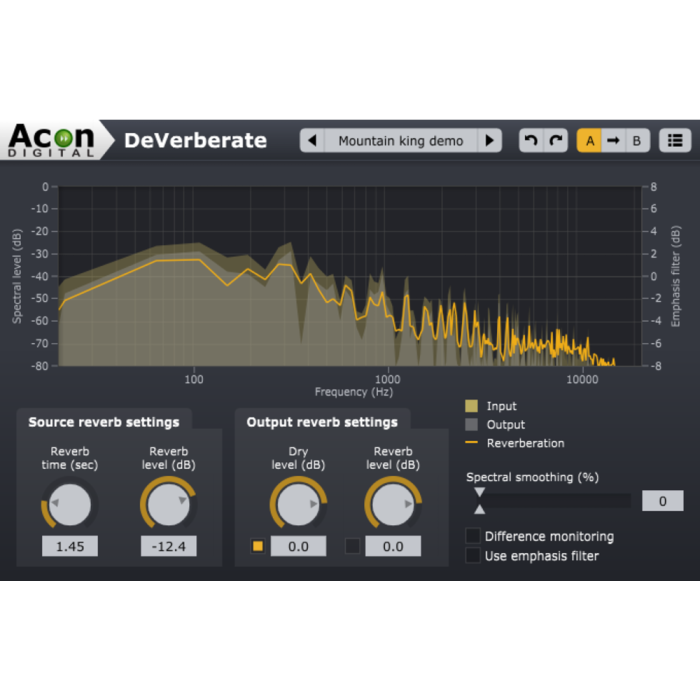 Acon Digital DeVerberate 3 Software "Electronic Delivery"