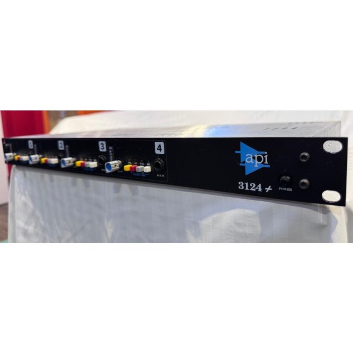 API 3124+ Used 4 Channel Microphone Audio Pre Amp (Luigi)