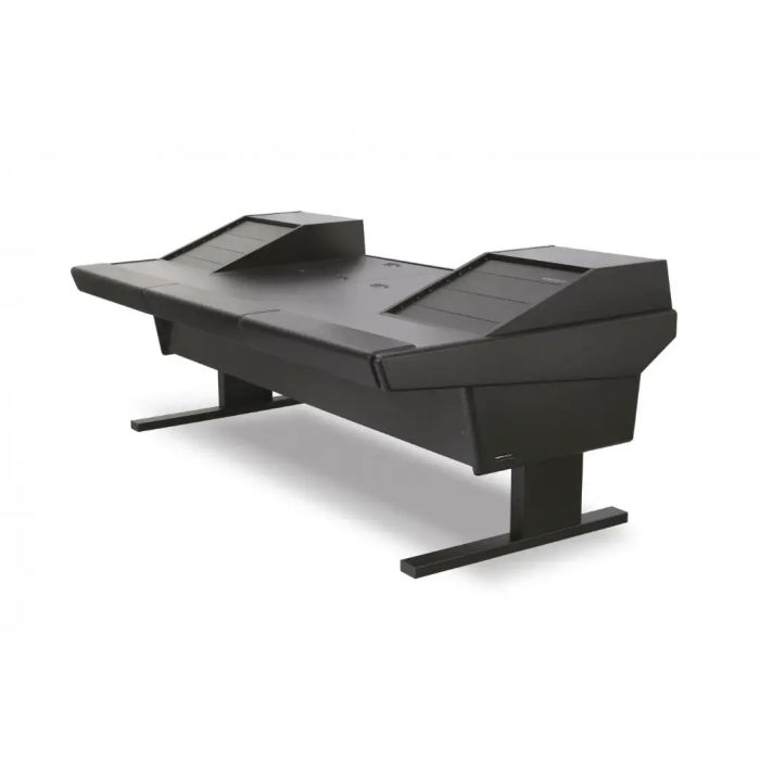 Argosy Console 90 V Series Producer's Desk Furniture Available Mahogany Trim & Solid Black