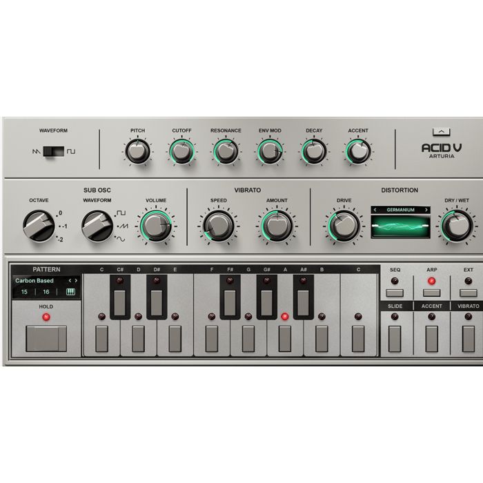 Arturia Acid V Bass Line Machine Virtual Instrument Software Plug In