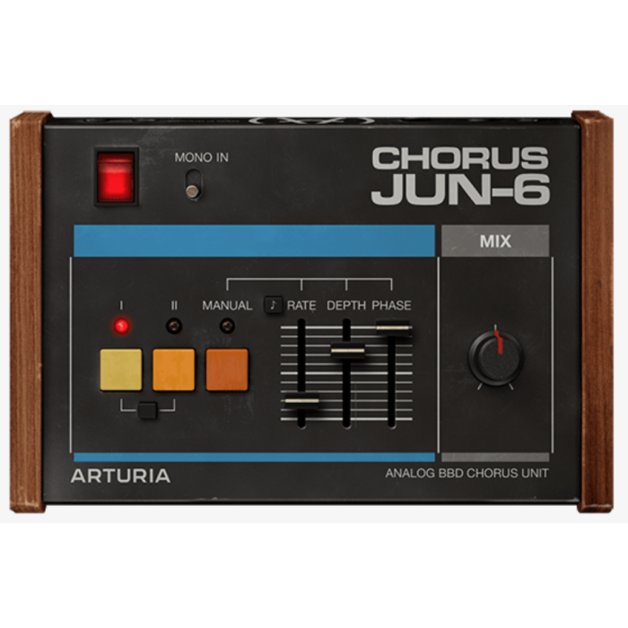 Arturia Jun-6 Chorus Effect Plug In Software Electronic License 