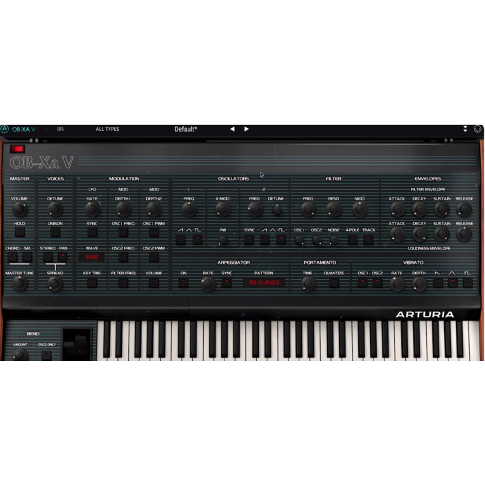 Arturia OB-Xa License Virtual Synthesizer Electronic Delivery