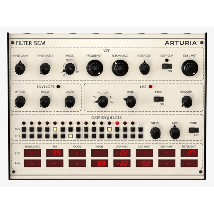 Arturia SEM- Filter Plug In Software Electronic Delivery