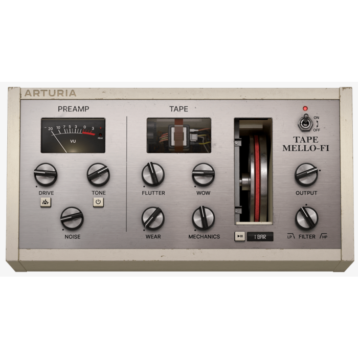 Arturia Tape Mello-Fi Vintage Tape Warmth Plug In Software Electronic License
