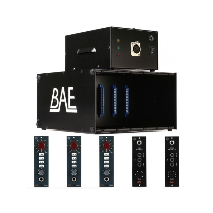BAE Kenny Aronoff 5 Mic Drum Kit 500-Series Microphone Preamp Bundle