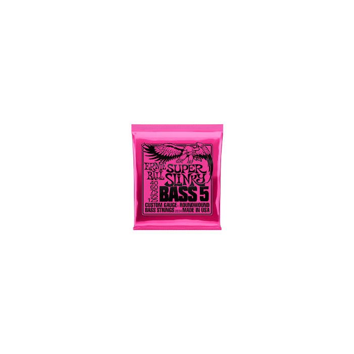 Ernie Ball P02824 Super Slinky Nickel 5 String Bass Strings