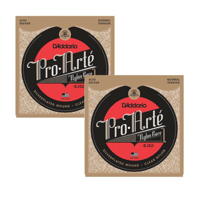 D'Addario EJ52 Nylon Strings Normal Tension 2 set Pack