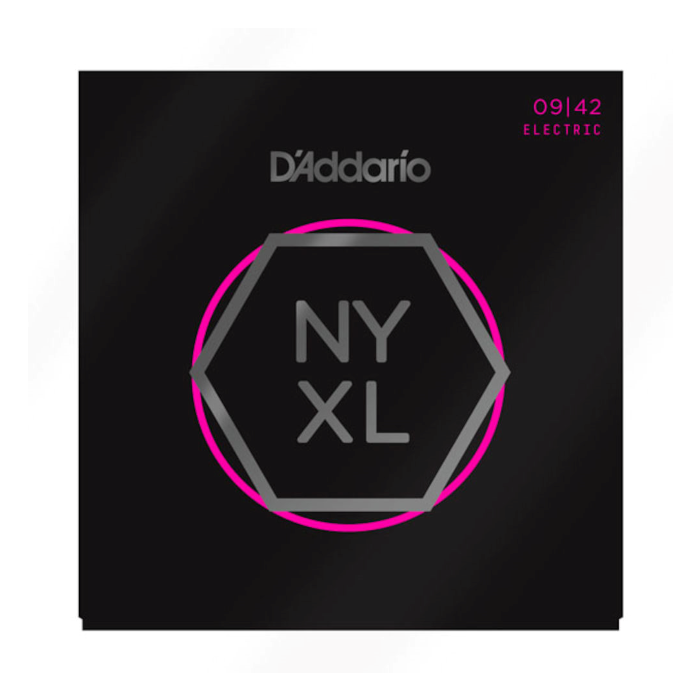 D'Addario NYXL0942 Nickel Super Light Guitar Strings UPC 019954102548