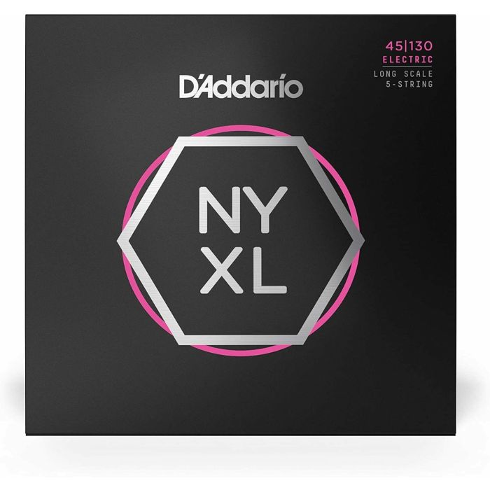D'Addario NYXL45130 Nickel Wound Bass Guitar Strings UPC 019954176860