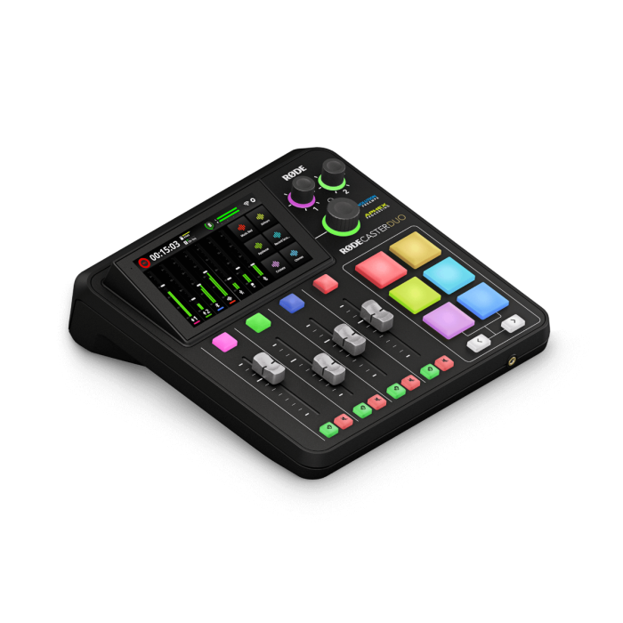 RODECaster Duo Integrated Audio Production Studio
