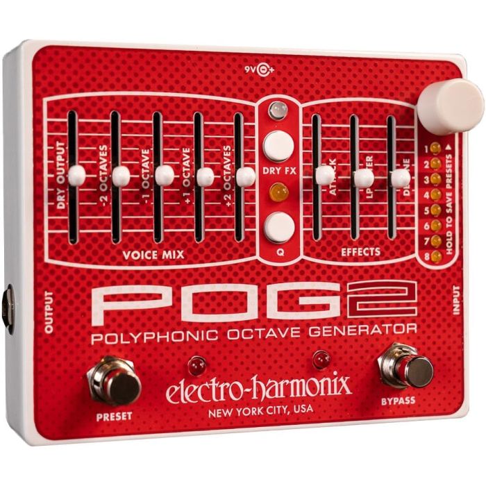 Electro-Harmonix POG 2 Polyphonic Octave Generator Guitar Pedal