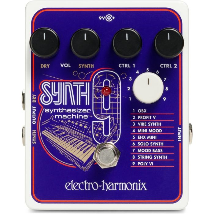 Electro-Harmonix SYNTH9 Synthesizer Machine Guitar Pedal