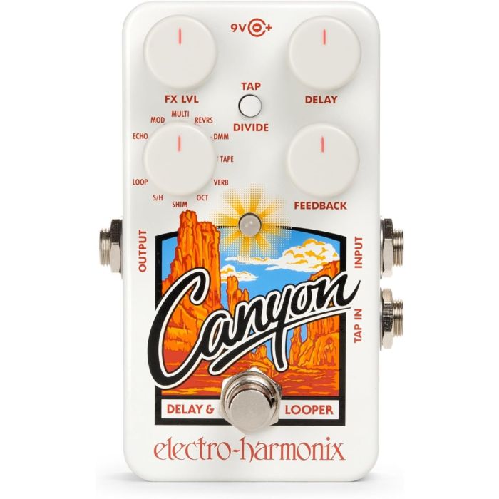 Electro-Harmonix Canyon Delay Looper Guitar Pedal