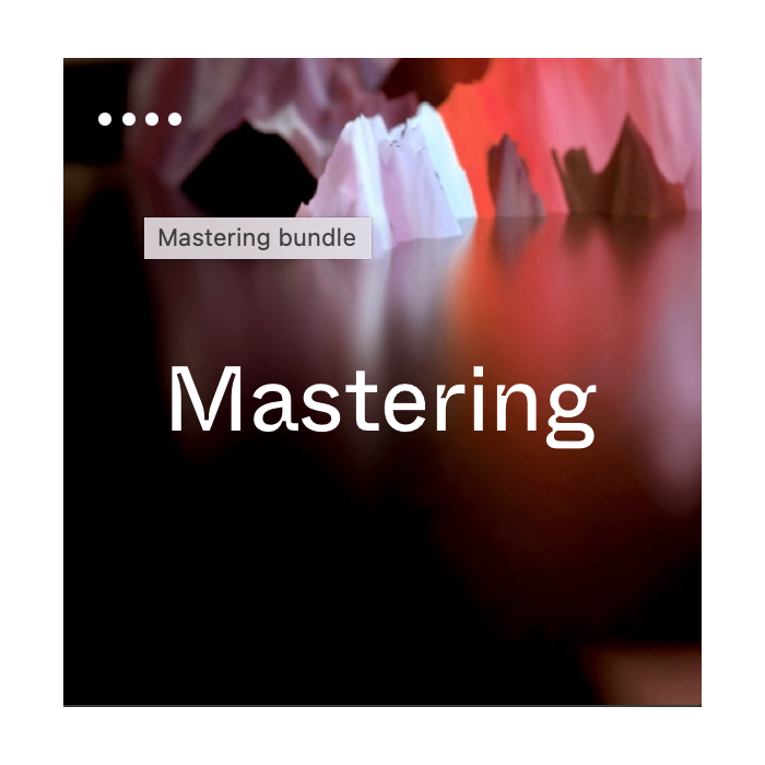 Fabfilter MASTERING Bundle Audio Software