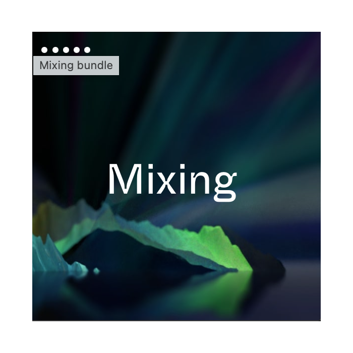 Fabfilter MIXING Bundle Audio Software