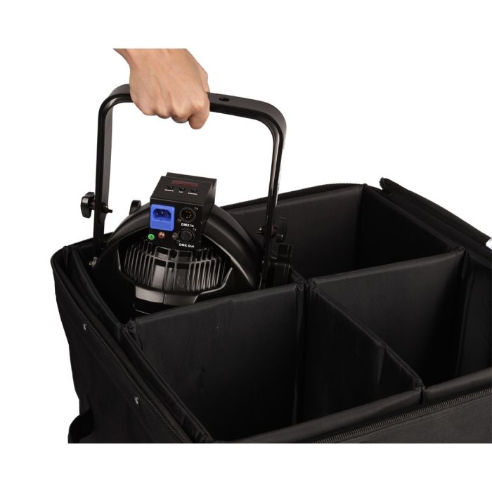 Gator G-PAR 64LED4 Par 64 LED Case; 4 Lights