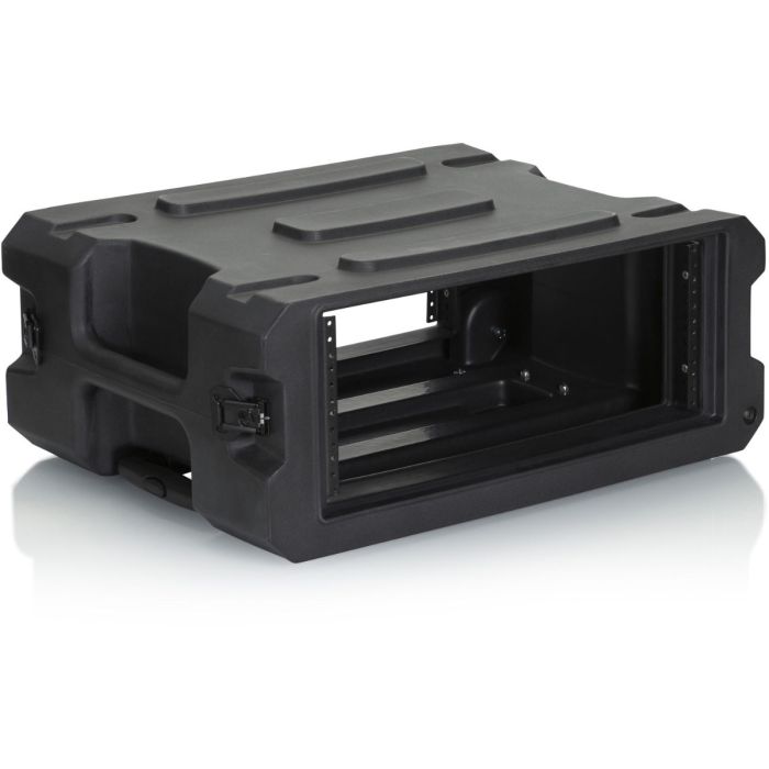 Gator G-PROR-4U-19 4U, 19" Deep Molded Audio Rack; W/ Wheels