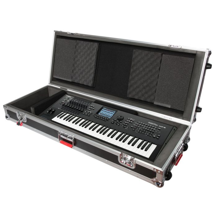 Gator G-TOUR 88V2 88 Note Road Case W/ Wheels