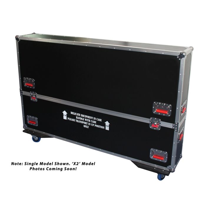 Gator G-TOURLCDV2-6065-X2 ATA LCD Case For Two 60-65″ Screens