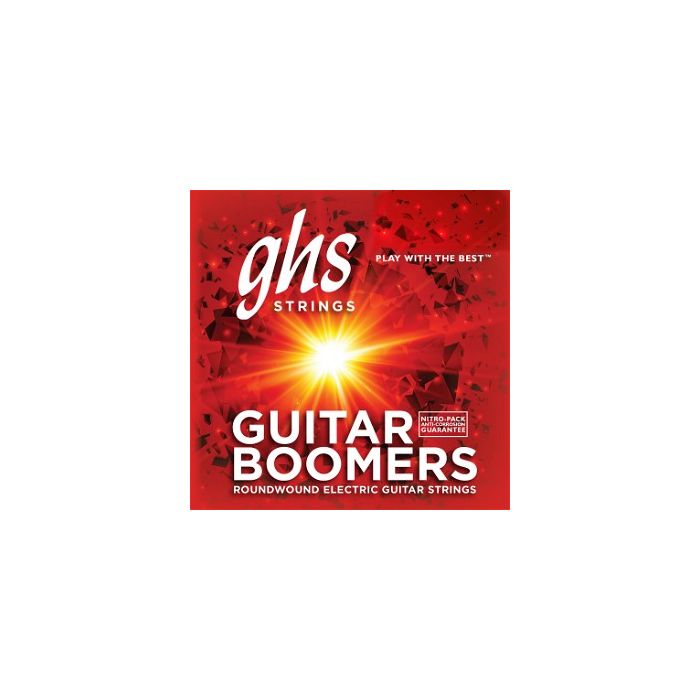 GHS Strings GBXL Guitar Boomers®, Nickel-Plated Electric Guitar Strings, Extra Light (.009-.042)