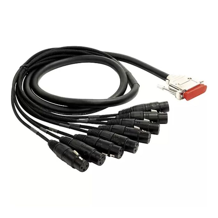 Mogami DB25 to XLRF 8 Channel 10 ft (GOLD-DB25-XLRF-10)