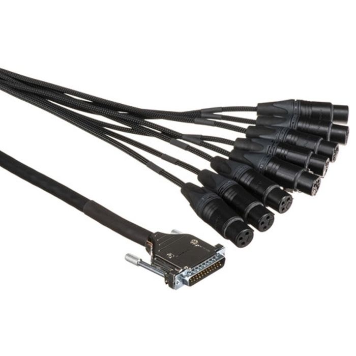 Mogami DB25 to XLRF 8 Channel 50 ft **SPECIAL Purchase - NO CANCEL / NO RETURNS** (GOLD DB25-XLRF-50)